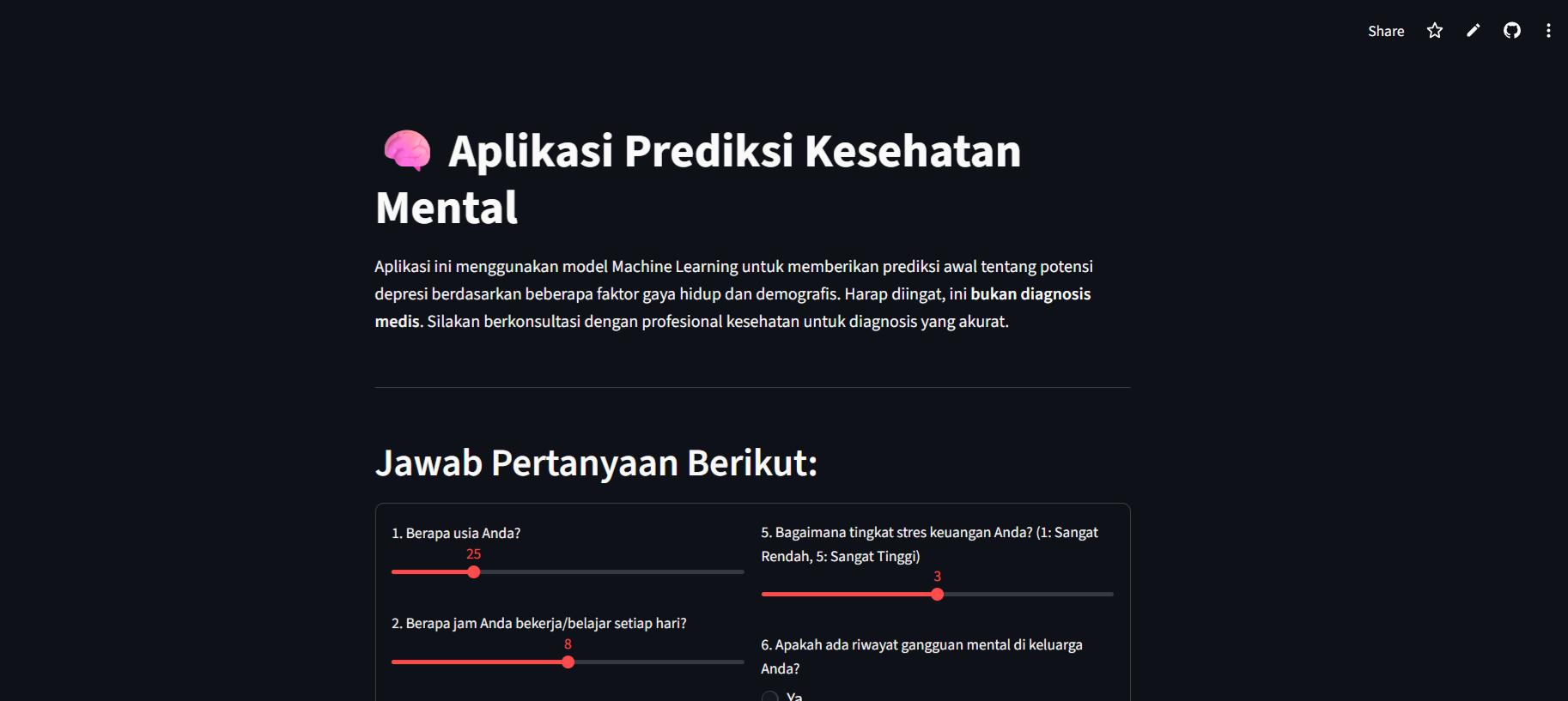 Mental Health Detection